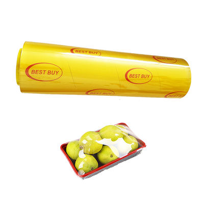 качество  Anti Tarnishing Food Moisture Proof Cling Film Transparent PVC Sticky Stretch Cling Film завод