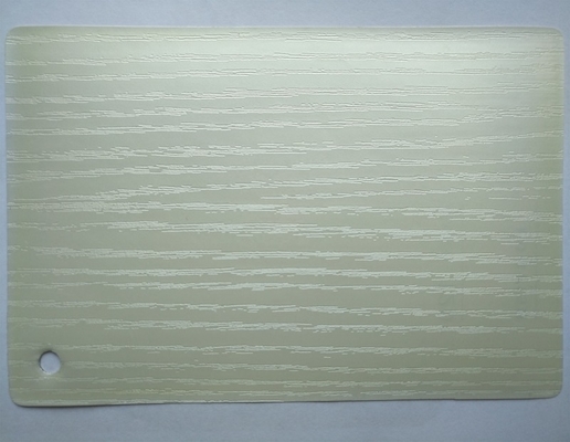 Non Self Adhesive White Color Embossed PVC Membrane Foil For Doors