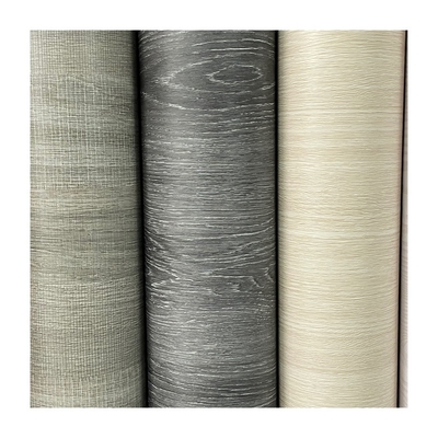 New Type Non Self Adhesive Wood Grain Decorative Film Non Self Adhesive Roll PVC Decorative Film For Membrane